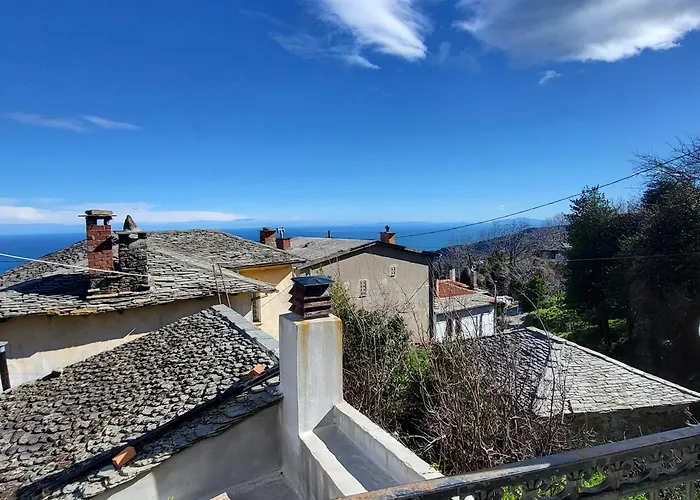 Historic 1903 Mansion With Courtyards & Sea Views Ζαγορά